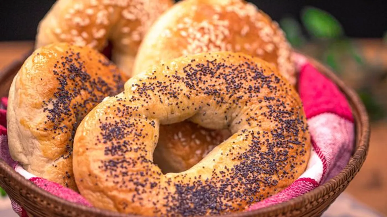 A házi bagel a legjobb szendvicsalap, ez a trükkje a finom és puha tésztának