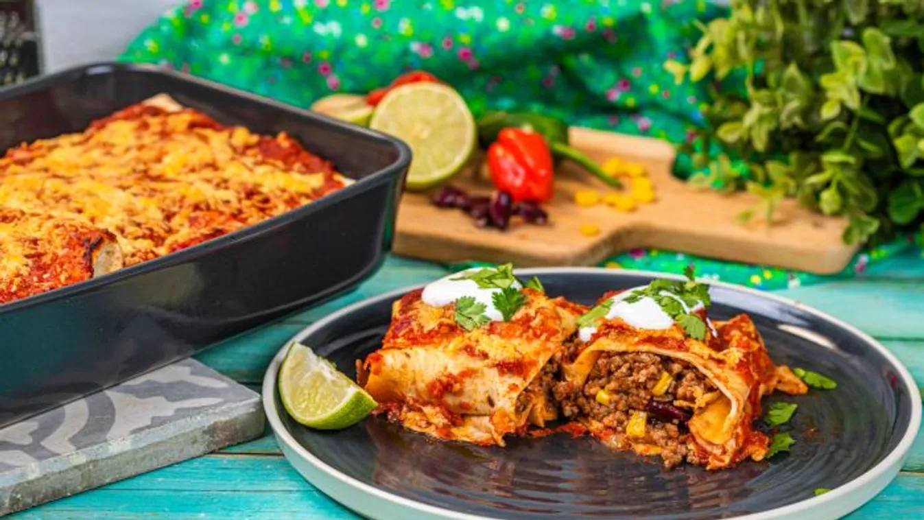 A texmex hortobágyi palacsinta, azaz az enchilada egy igazi fűszerkavalkád