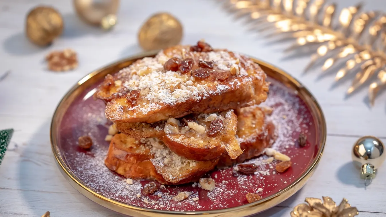 Ünnepi francia pirítós (french toast)