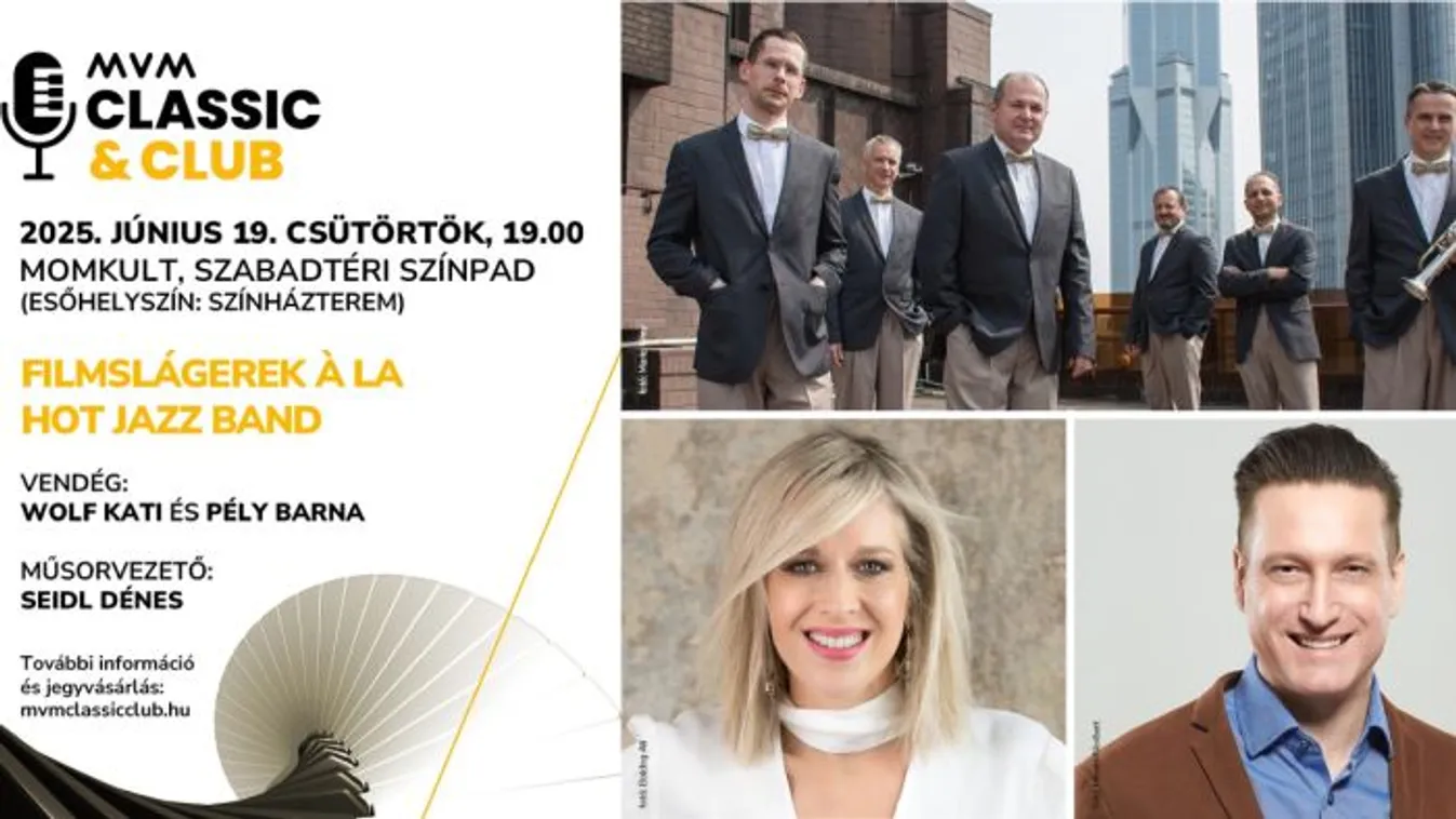 Színvonalas programokkal folytatódik az MVM Classic&Club koncertsorozat