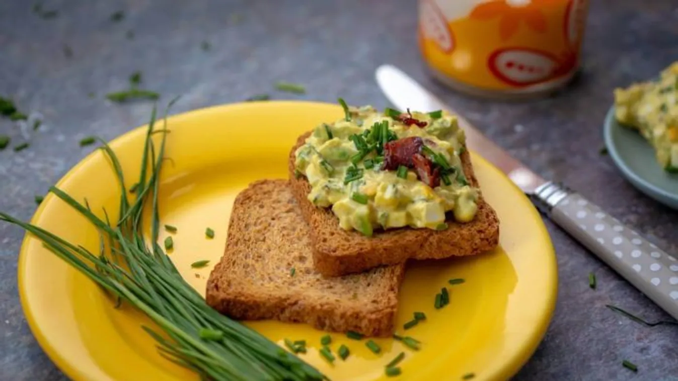 Baconös tojáskrém recept