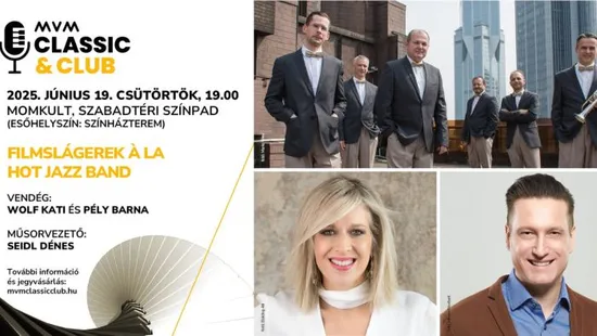 Színvonalas programokkal folytatódik az MVM Classic&Club koncertsorozat