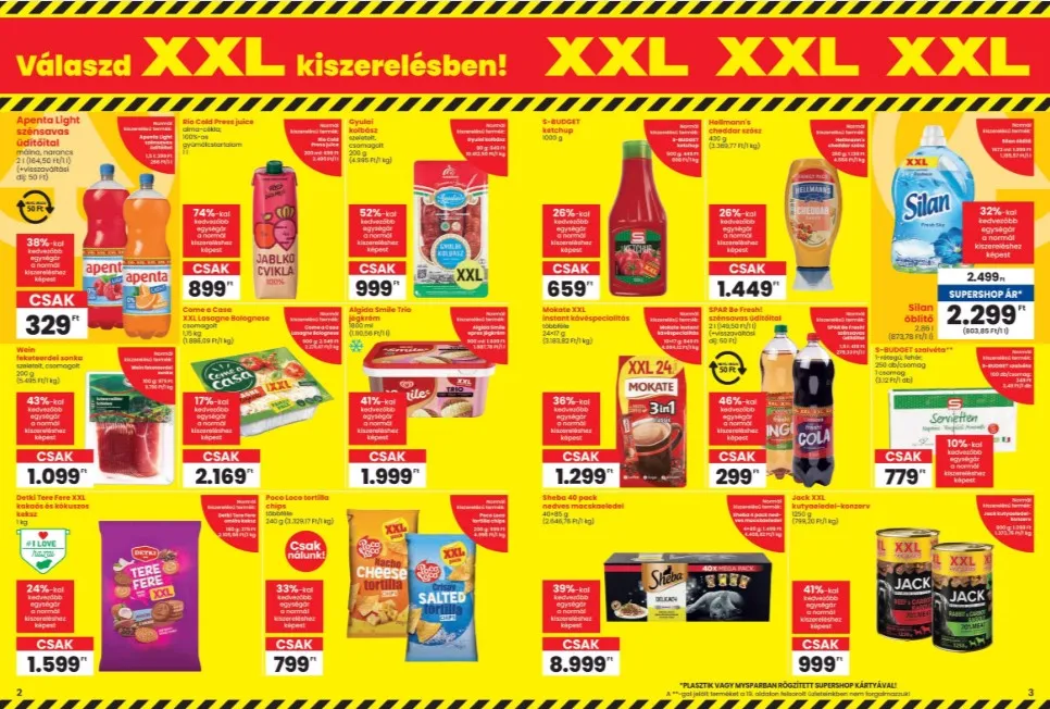 XXL akció