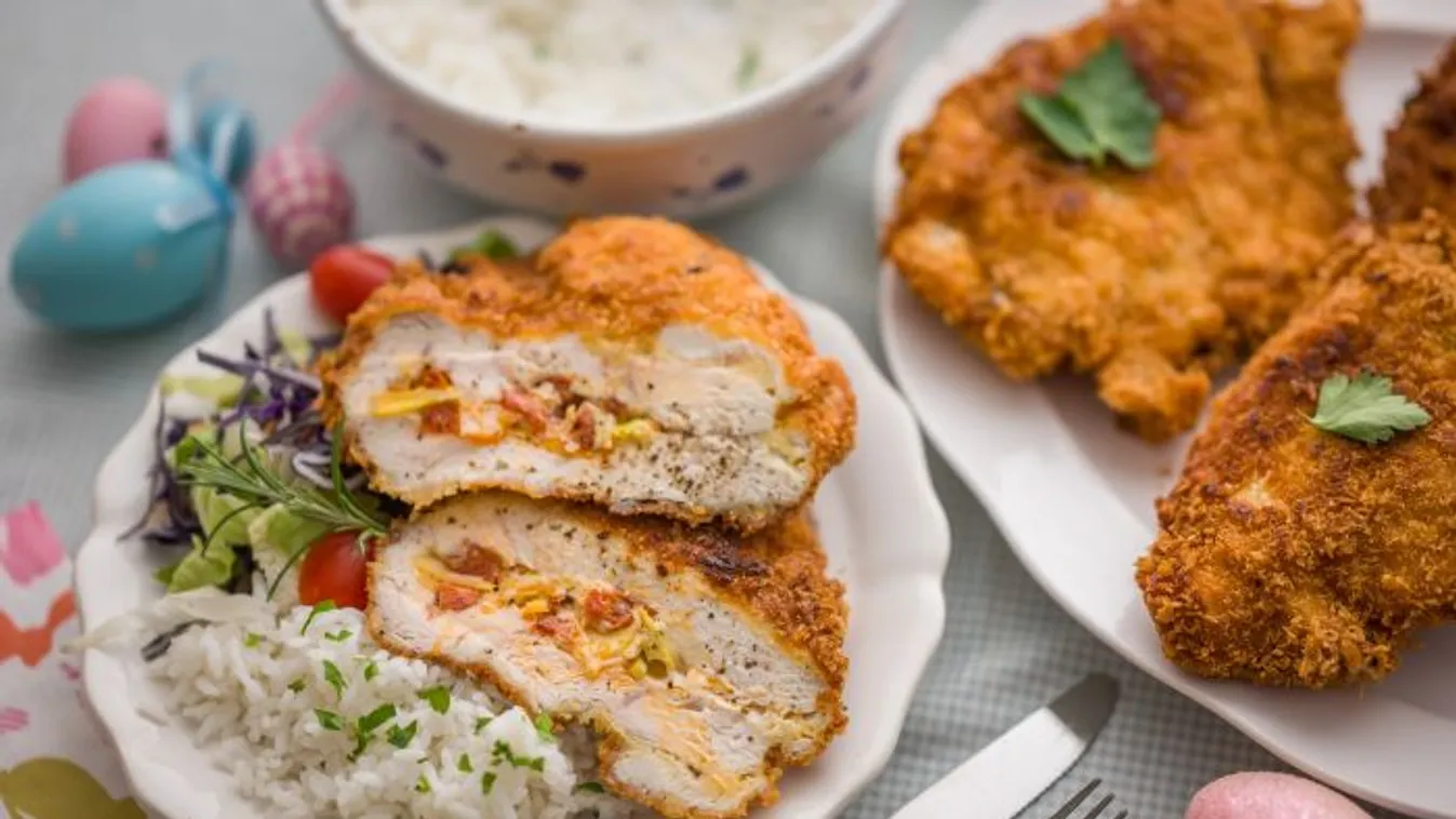 Betyáros rántott csirkemell recept