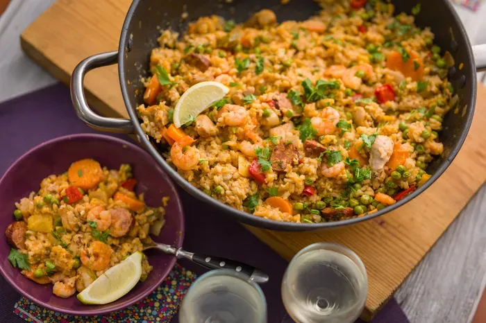Paella recept