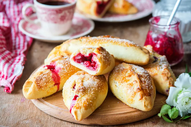 Cseresznyés táskácskák