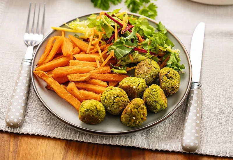 Falafel air fryerben