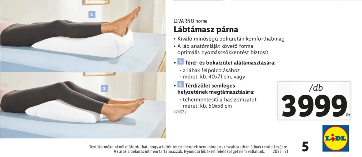 lábtámaszpárna