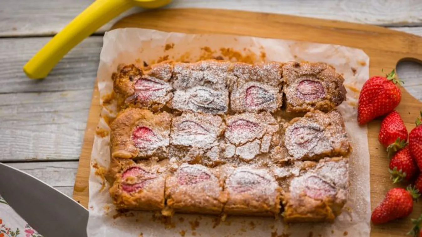Epres blondie, a szőke brownie