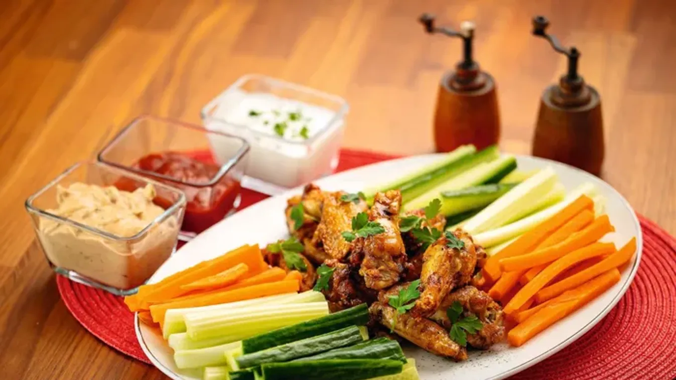 Csirkeszárny air fryerben recept