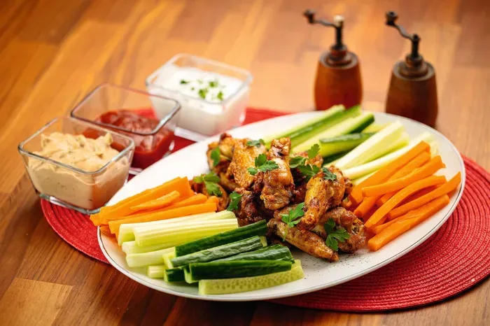Csirkeszárny air fryerben recept