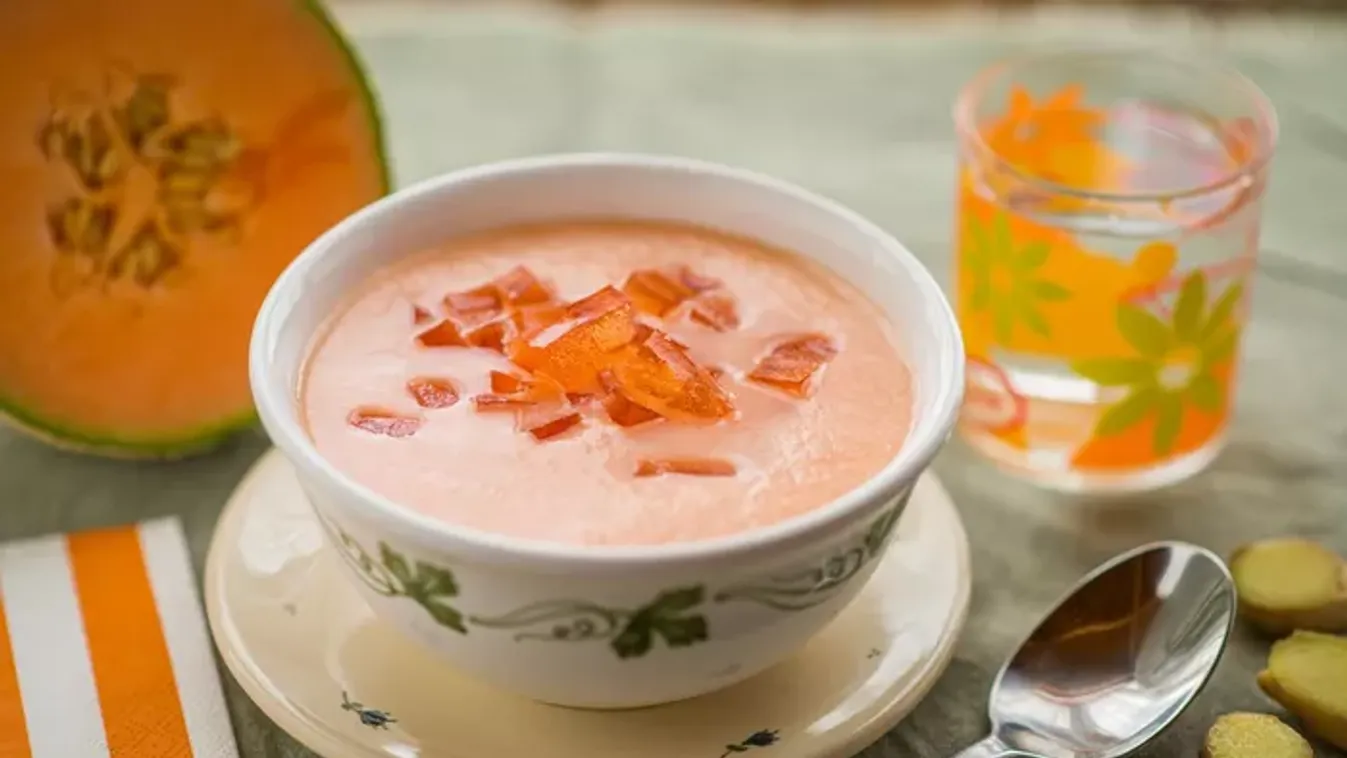 Egyszerű sárgadinnyeleves  recept