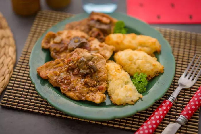 Bácskai májas sertéskaraj recept