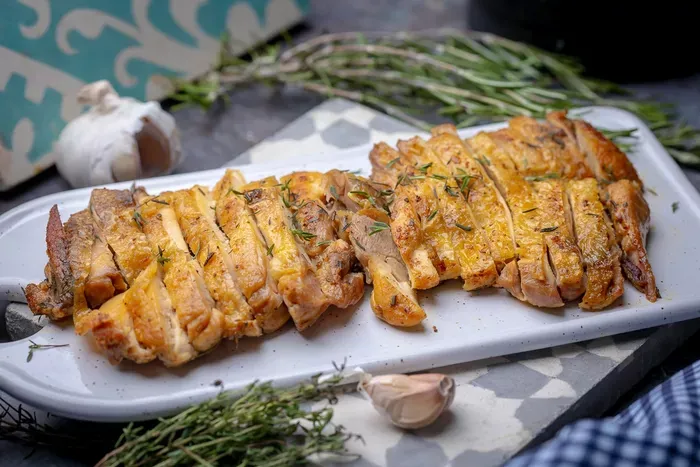 Vasalt csirkecombfilé recept