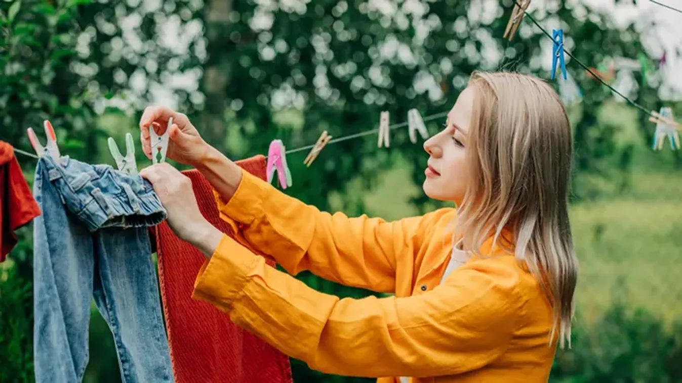 Kifakult a napon a ruhád? Így teregess a szabadban