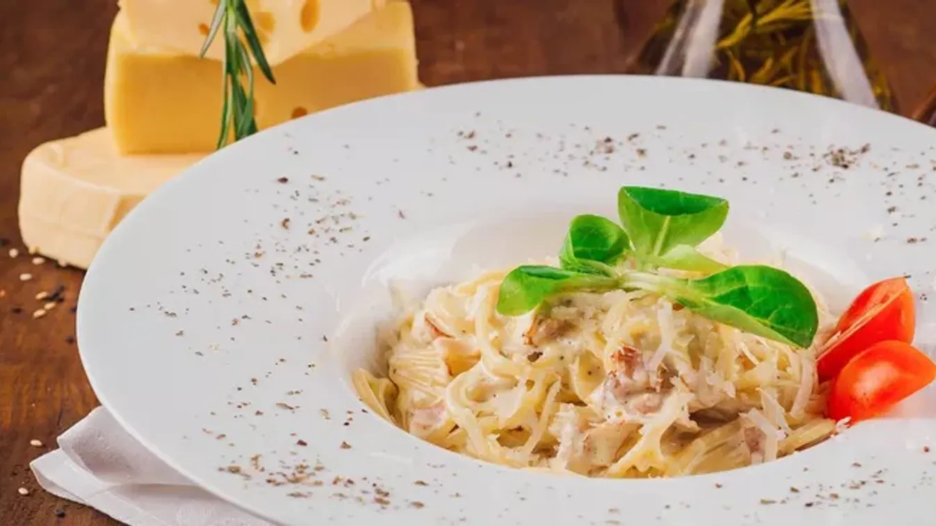 Tejszínes carbonara recept