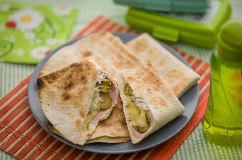 Sonkás tortilla