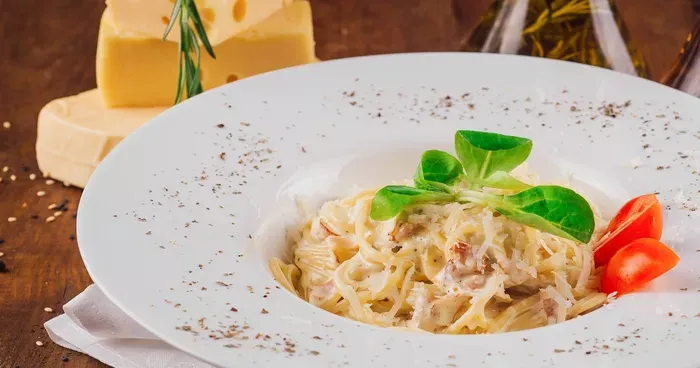 Tejszínes carbonara recept