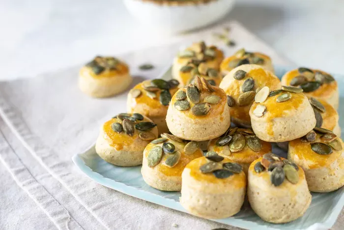 Teljes kiőrlésű tökmagos pogácsa  recept
