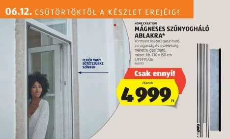 mágneses szúnyogháló