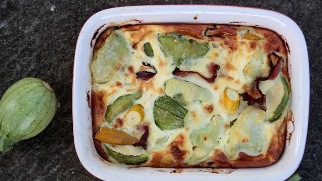 Sonkás patisszon