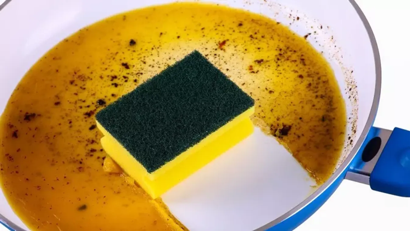 Ezért nem szabad forró vízzel mosogatni a zsíros edényeket!