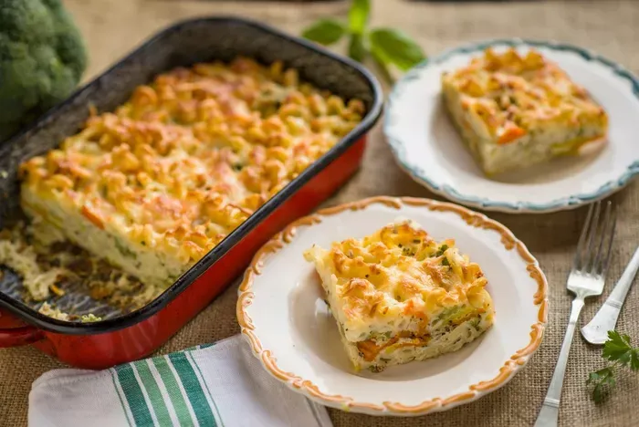 Sajtos rakott tészta recept