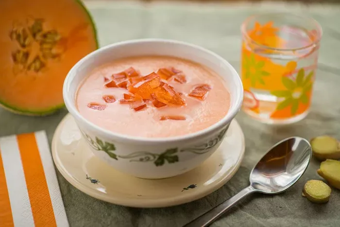 Egyszerű sárgadinnyeleves  recept