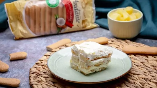 Olyan, mint a citromos álom, csak sokkal jobb! Ananásszal készül a babapiskótaálom
