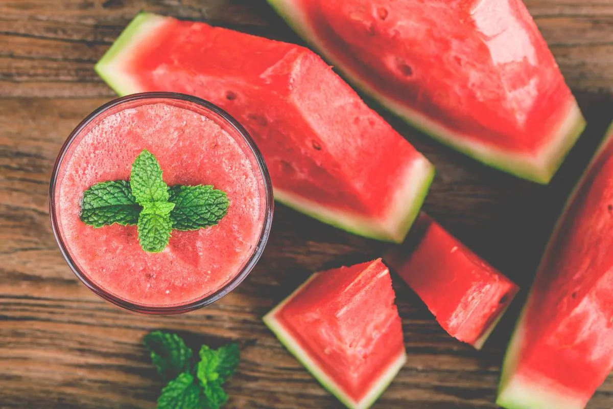 A görögdinnye remek smoothie alapanyag