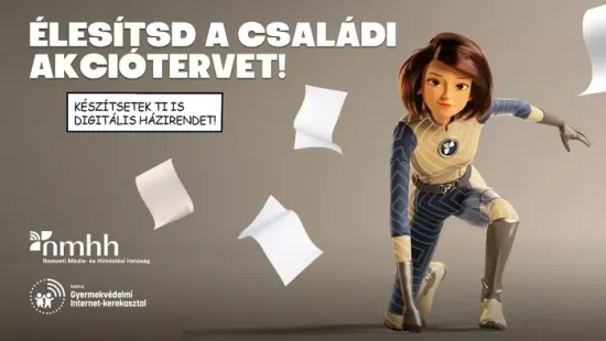 Védd meg gyermeked a digitális térben is! Legyél te is online hős!