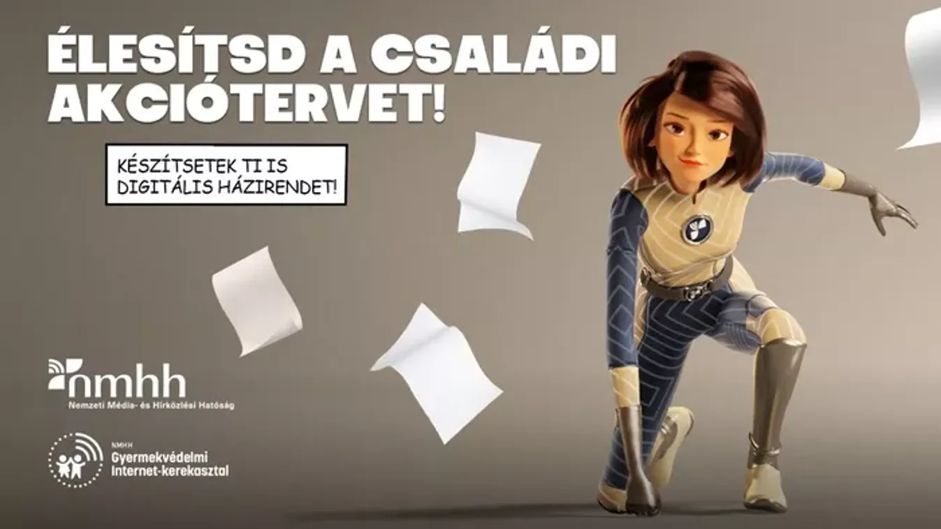 Védd meg gyermeked a digitális térben is! Legyél te is online hős!