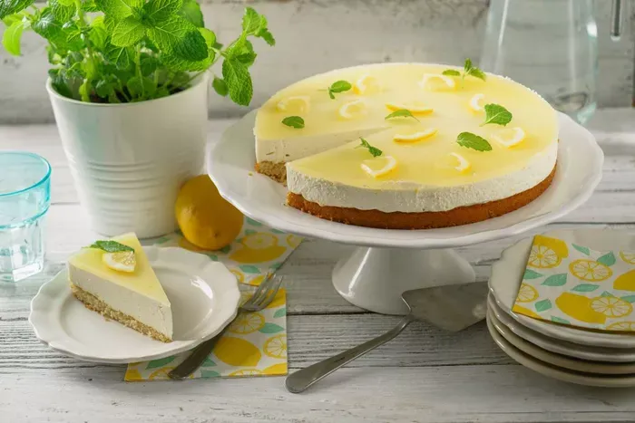 Tejfölös citromtorta  recept