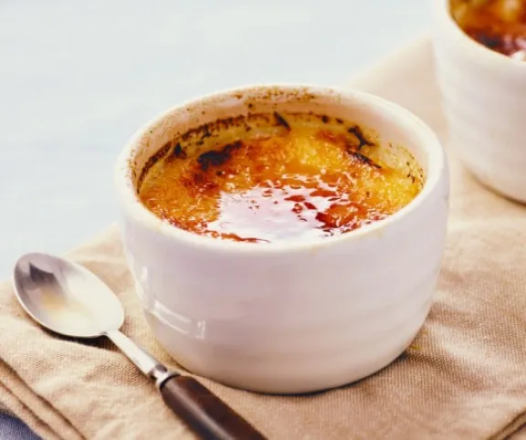 Sárgarépás creme brulée