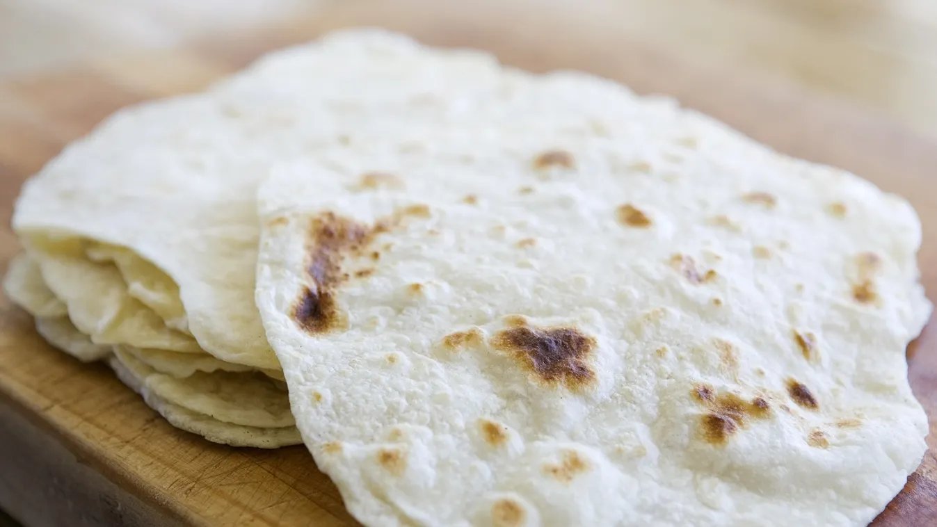 Tortillalap házilag recept