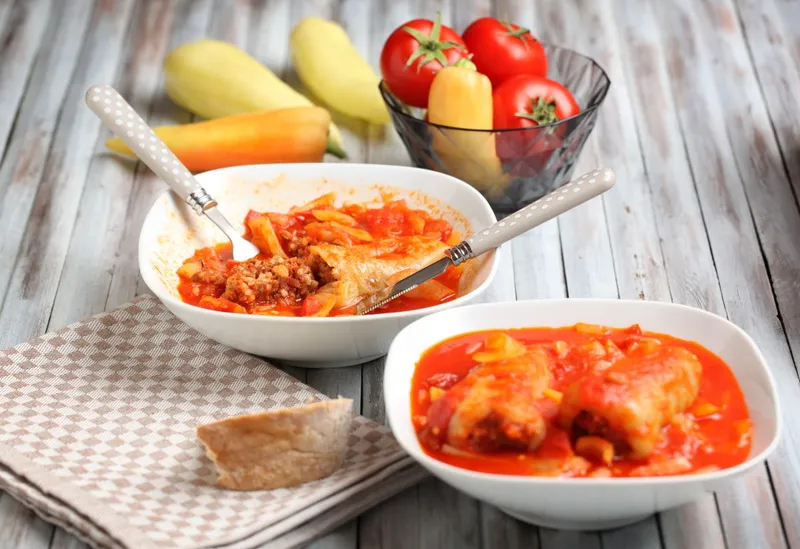 Lecsós töltött paprika 