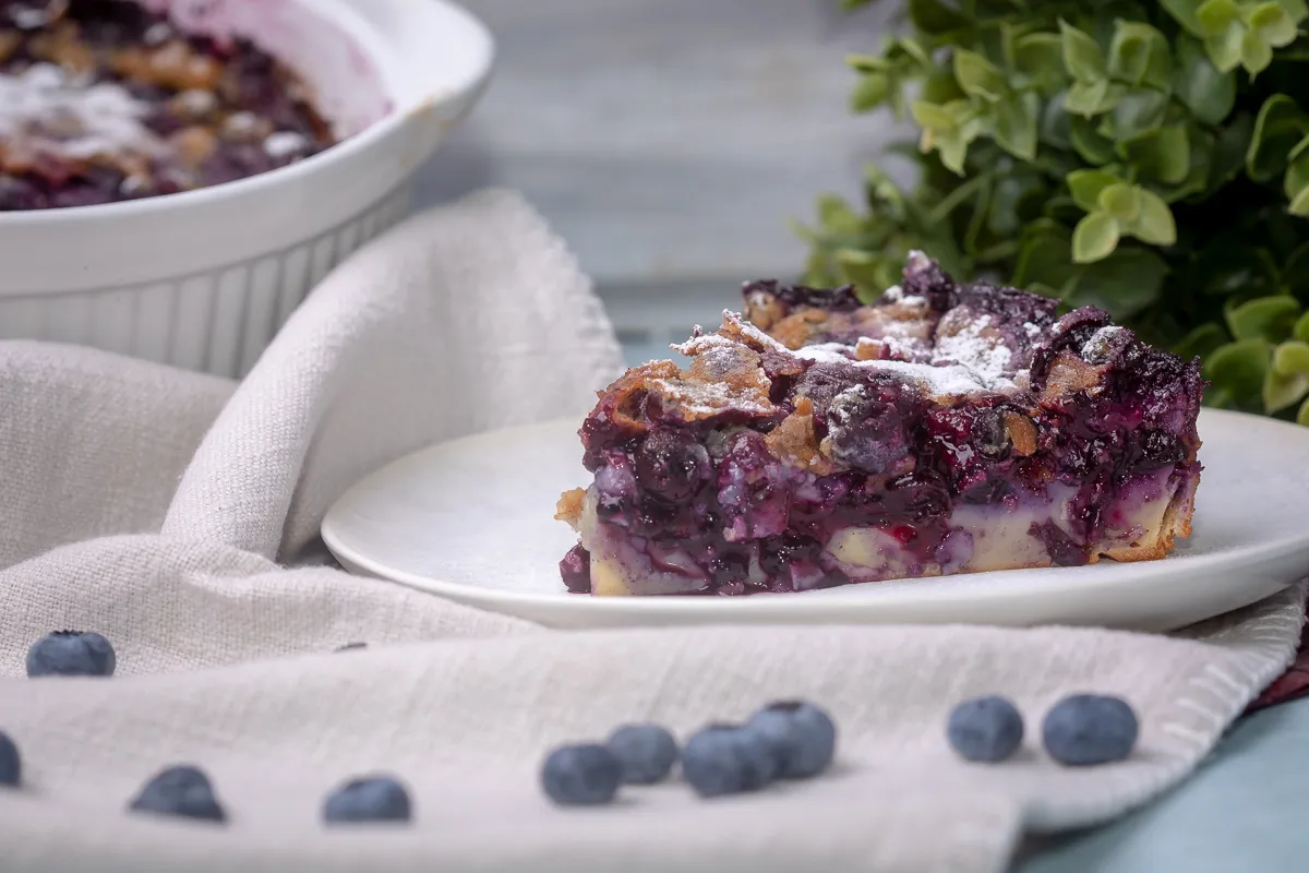 Áfonyás clafoutis recept /Fotó: Mindmegette