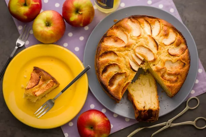 Olasz almatorta recept