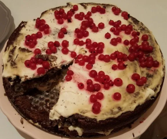Könnyű mascarponés máktorta  