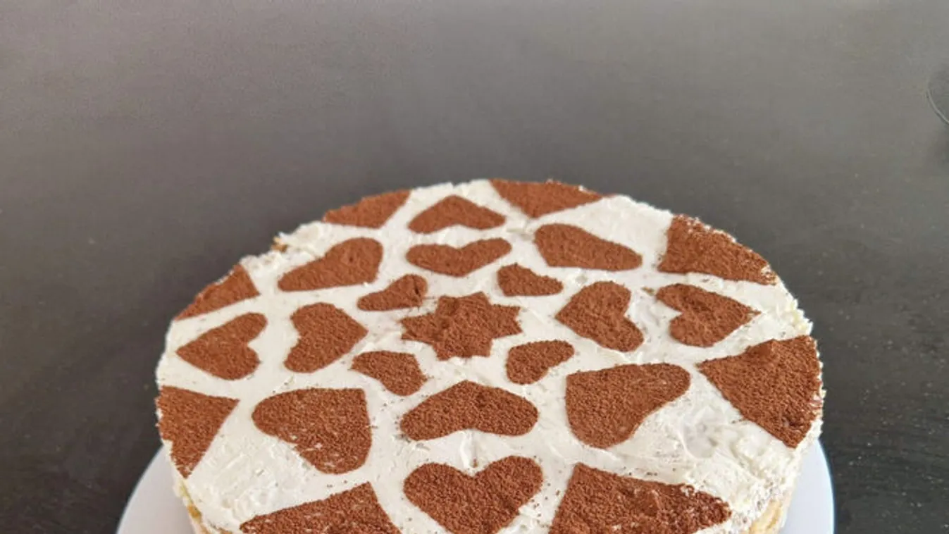 Babapiskótás tiramisutorta