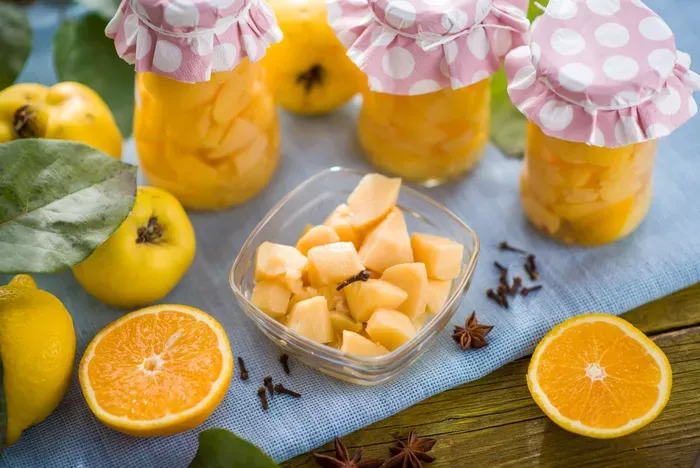 Fűszeres birskompót  recept