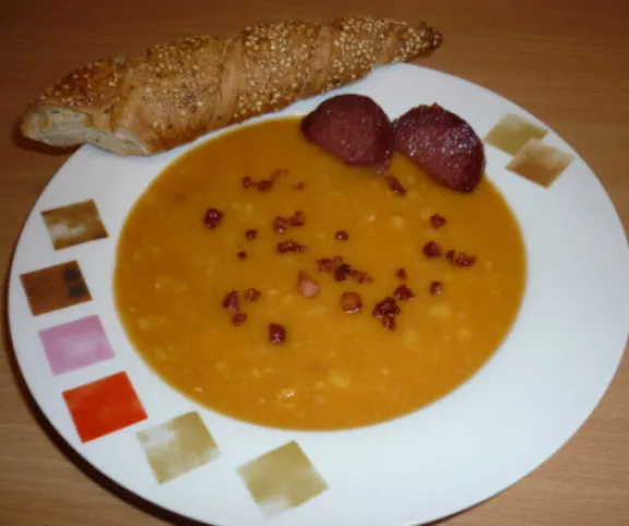 sárgaborsó leves