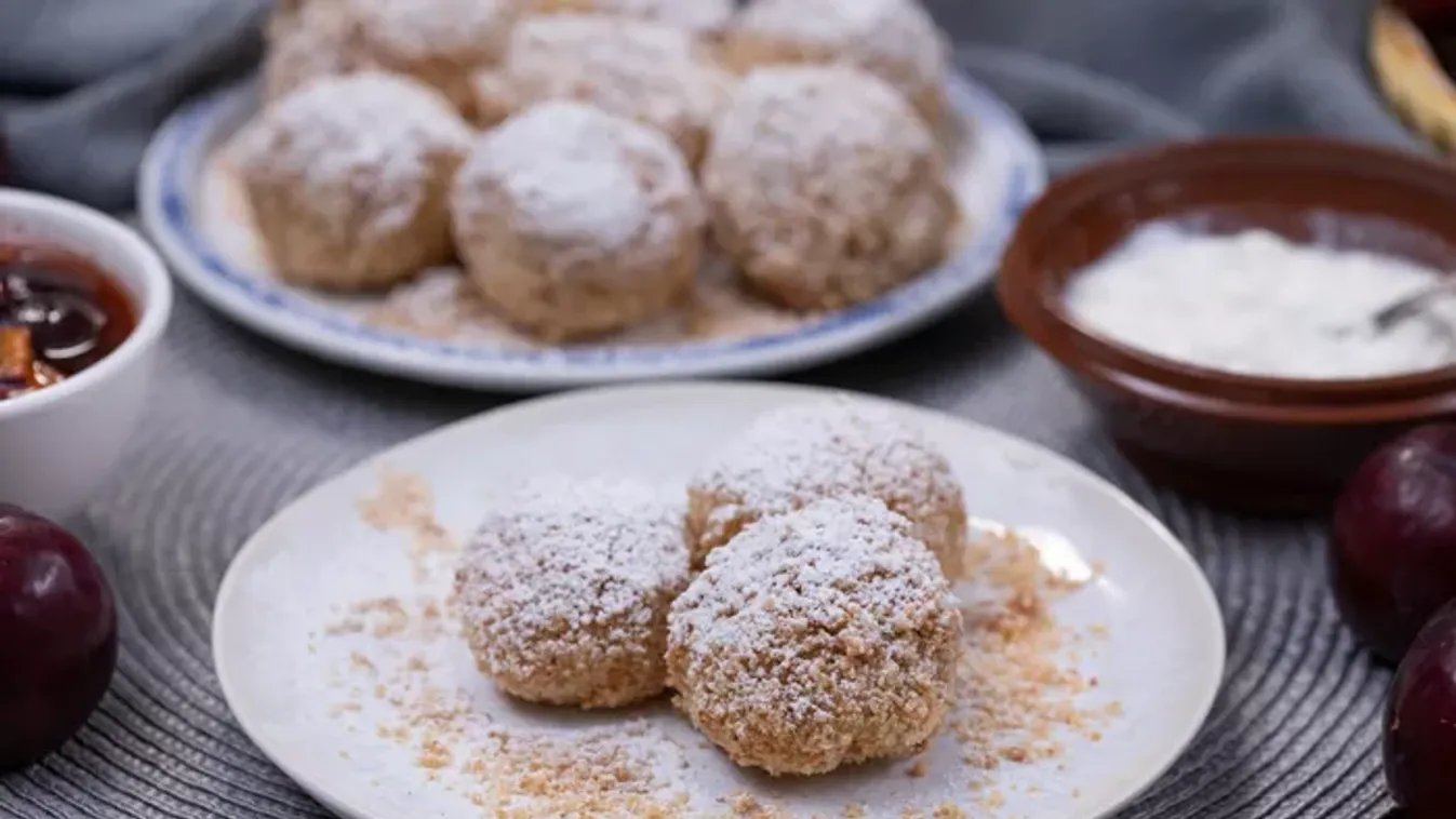 Szilvás gombóc recept