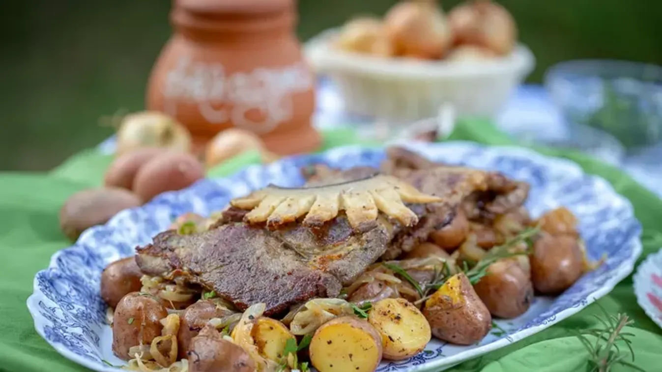 Tárcsán sült sertéstarja recept