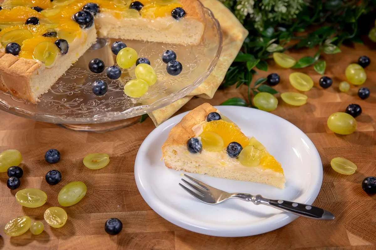 Retró gyümölcstorta /Fotó: Mindmegette