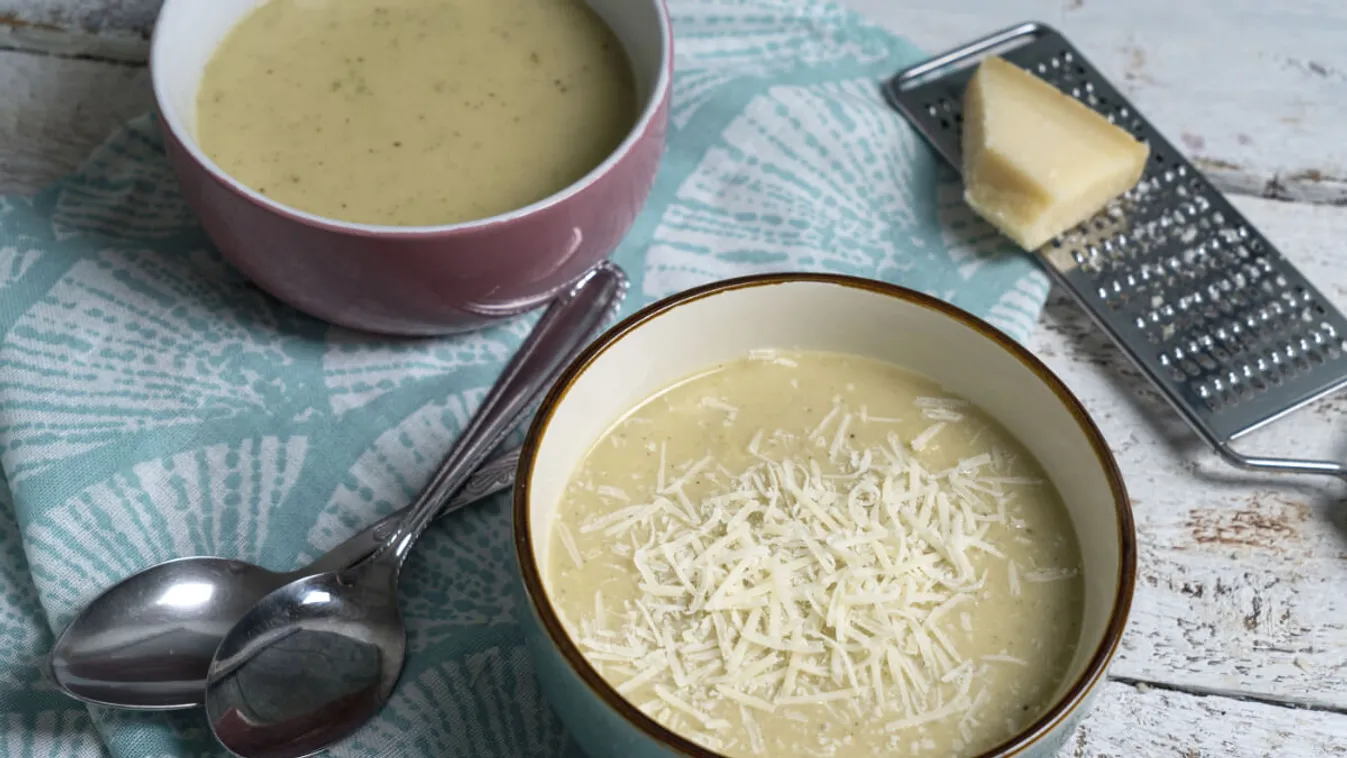 Tejszínes cukkinikrémleves újkrumplival