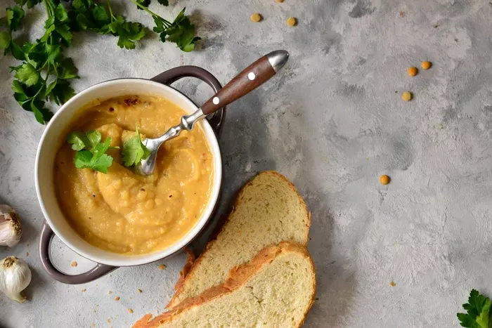 Sárgaborsó főzelék recept