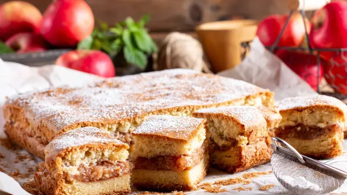 Omlós almás pite 
