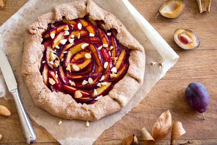 Szilvás galette recept