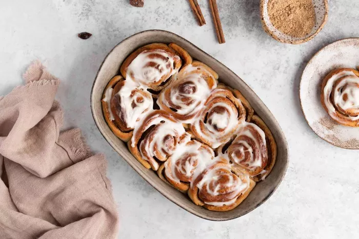 Cinnamon roll recept